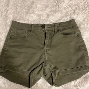 Green Women’s Shorts